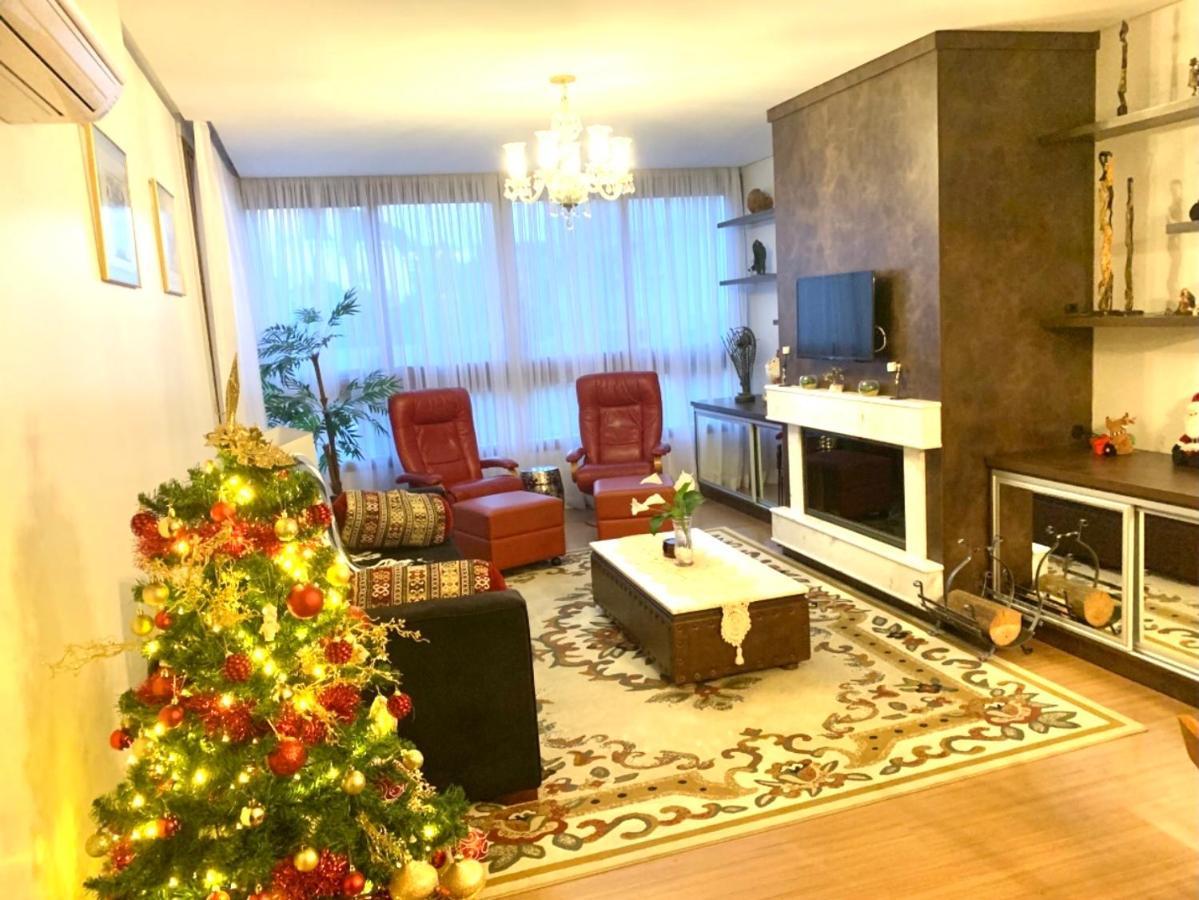 Apto Lindo E Novo No Centro Gramado Ngoại thất bức ảnh